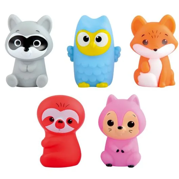 Playgo: 5-teiliges Fingerpuppen-Set Waldtiere Bild 2