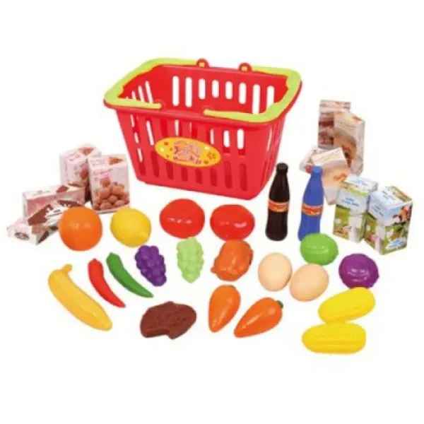 Playgo: Lebensmittelset im Einkaufswagen Bild 2