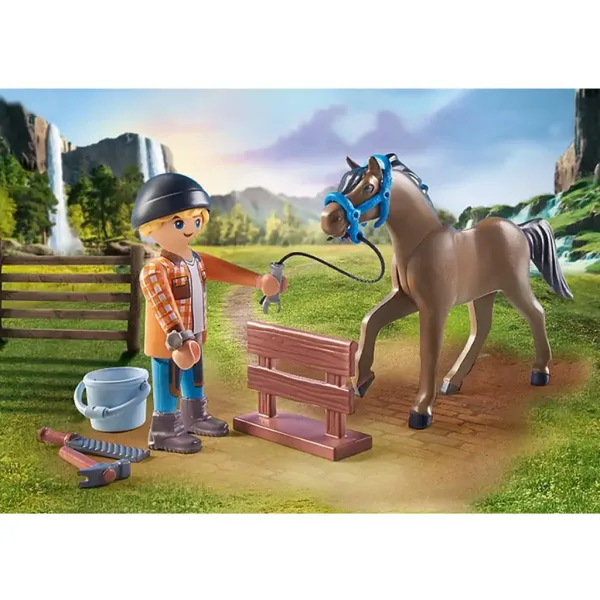 Playmobil: Hufschmied Ben & Achilles (71357) Bild 4