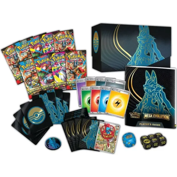 Pokémon TCG ME01 Elite Trainer Box mit 9 Booster-Paketen in zwei Varianten Bild 2