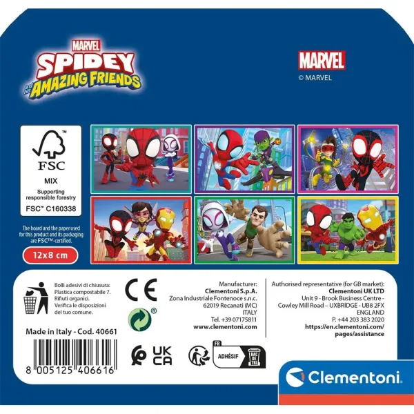 Spidey und seine Super-Freunde 6er-Märchenwürfel - Clementoni Bild 2