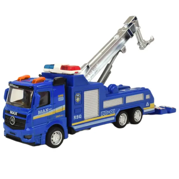 Police Set: Schwungrad-Polizeilastwagen mit Licht und Ton in verschiedenen Ausführungen 19cm 1 Stück Bild 12