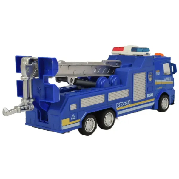 Police Set: Schwungrad-Polizeilastwagen mit Licht und Ton in verschiedenen Ausführungen 19cm 1 Stück Bild 15
