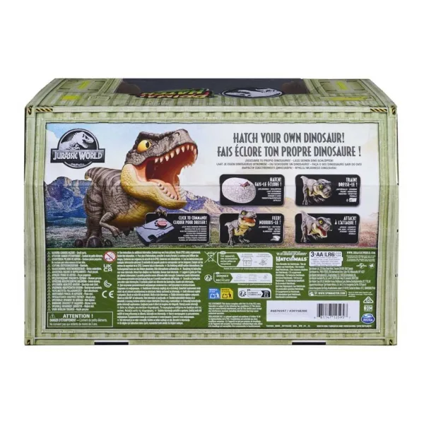 Primal Hatch Interaktiver T-Rex Dinosaurier im Ei 2.0 - Spin Master Bild 5