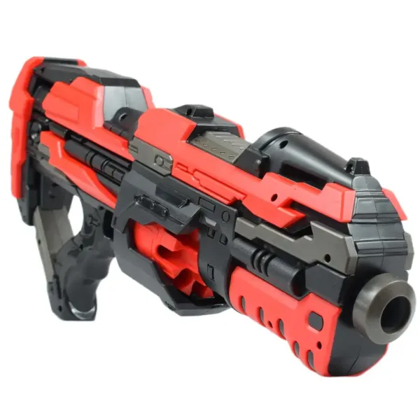 Pro Attack: Elektronisches Revolver-Schaumstoffgeschütz mit Munition 45cm Bild 4