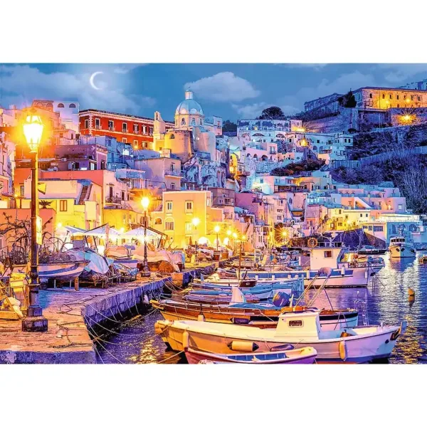 Procida Insel, Italien 1000-teiliges HQ Puzzle - Trefl Bild 2