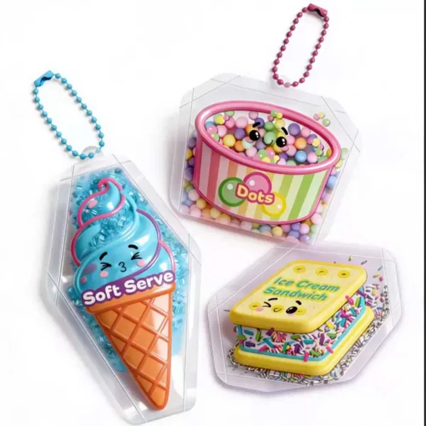 Puffy Pouches: Pufi Charm Design Set - Eisdiele Bild 3