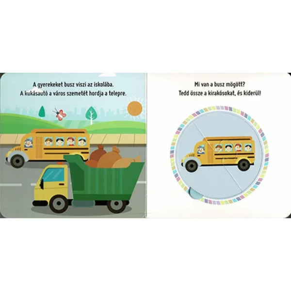 Puzzles für die Kleinen - Fahrzeuge Babybuch Bild 2