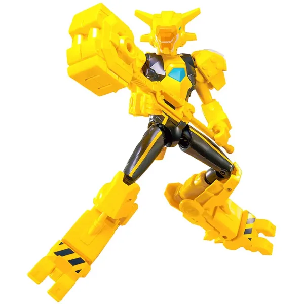 Quantum Heroes: Dinoster Delby Actionfigur mit gelber Rüstung 20 cm Bild 3