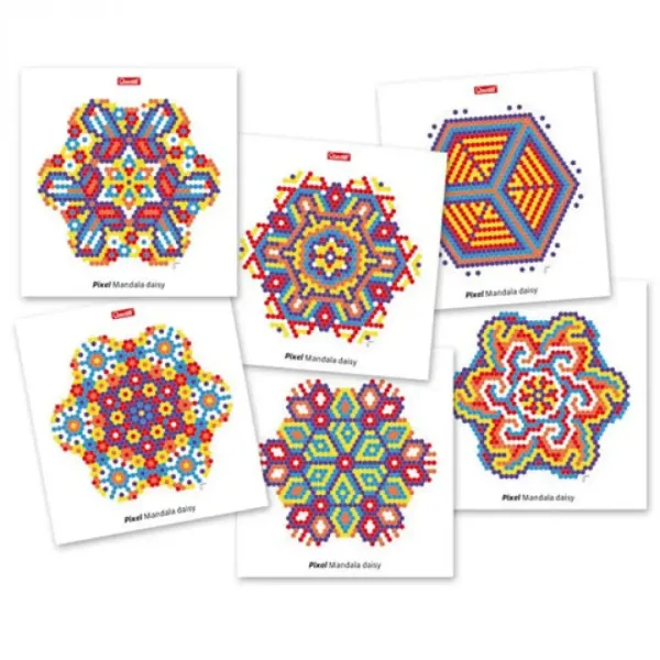 Quercetti: Pixel Daisy Mandala-Bastelset Bild 3