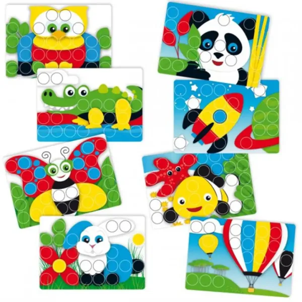 Quercetti: Pixel Junior Basic Baby-Riesensteckspiel Bild 4