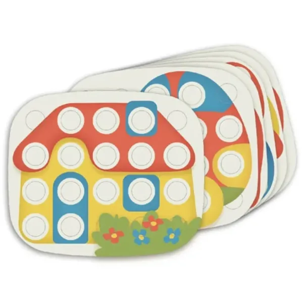 Quercetti: Play Bio Fantacolor Baby Steckspiel, 28-teilig Bild 3