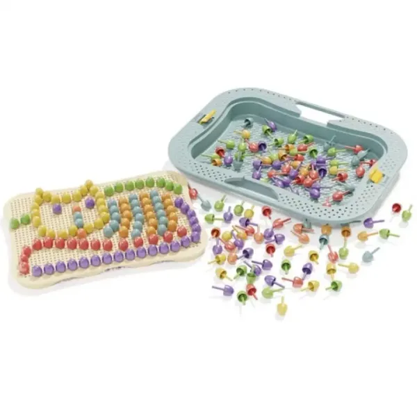 Quercetti: Play Bio Fantacolor Design-Steckspiel, 162-tlg. Bild 2