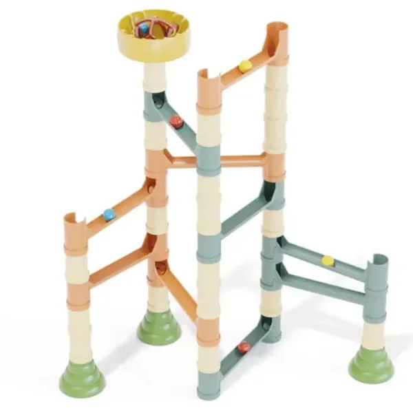 Quercetti: Play Bio Migoga Marble Kugelbahn 46-teilig Bild 2