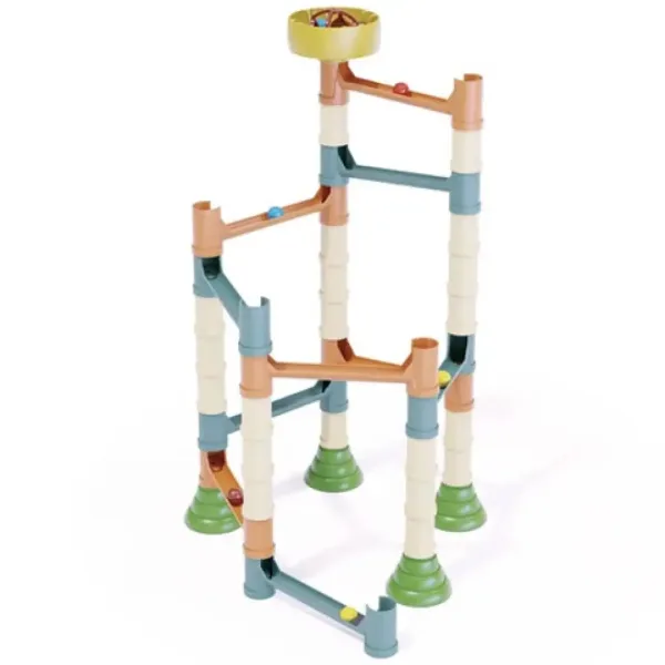 Quercetti: Play Bio Migoga Marble Kugelbahn 46-teilig Bild 3