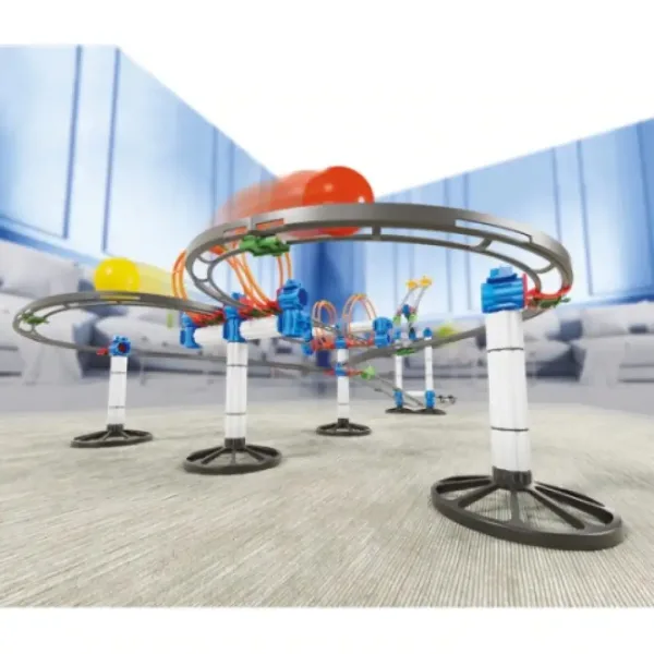 Quercetti: Skyrail League 166-teiliges Kugelbahn-Set Bild 2