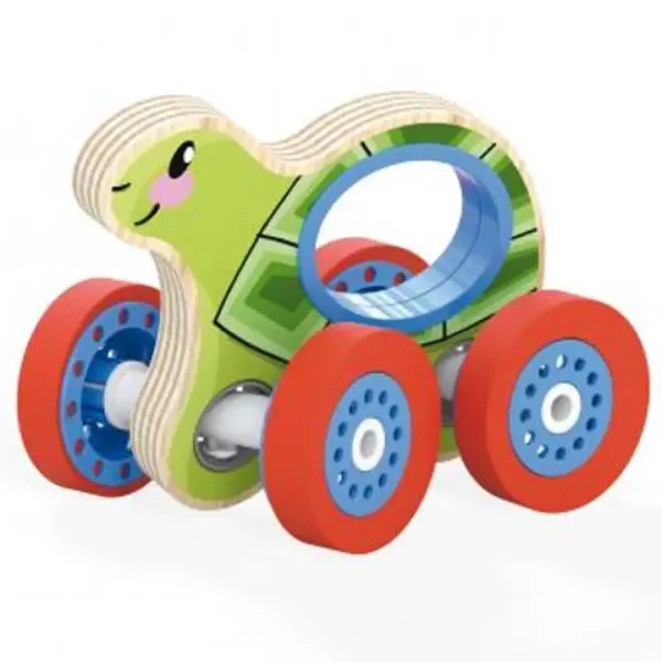 Quercetti: Woody rollende Holzschildkröte Bild 2