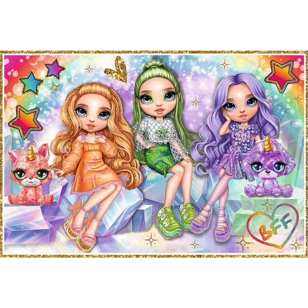 Rainbow High beste Freundinnen 2x200 Teile Puzzle - Trefl Bild 2