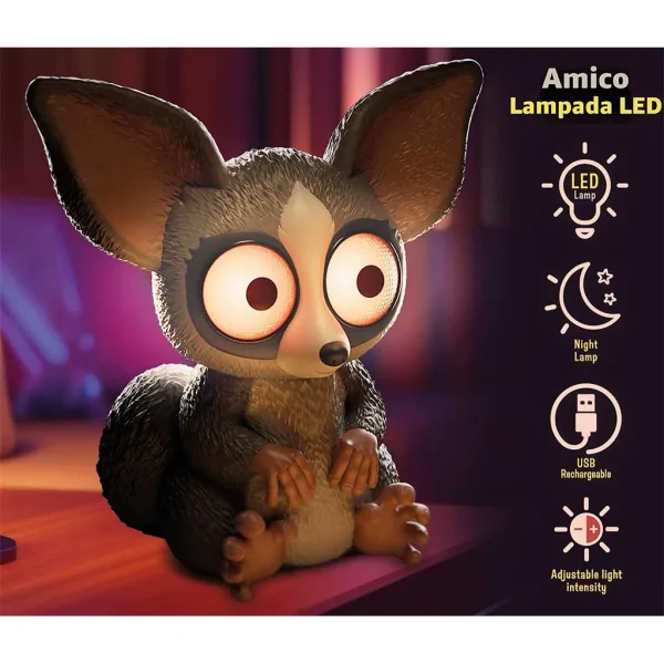 Rainy Days Bush Baby LED-Nachtlampe - Lisciani Bild 3