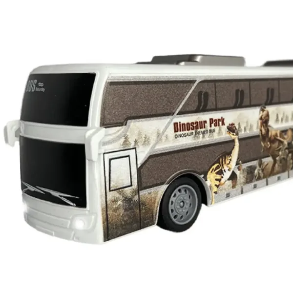 RC ferngesteuerter Jurassic City Bus mit Licht 27MHz 1/32 Maßstab 25cm Bild 2
