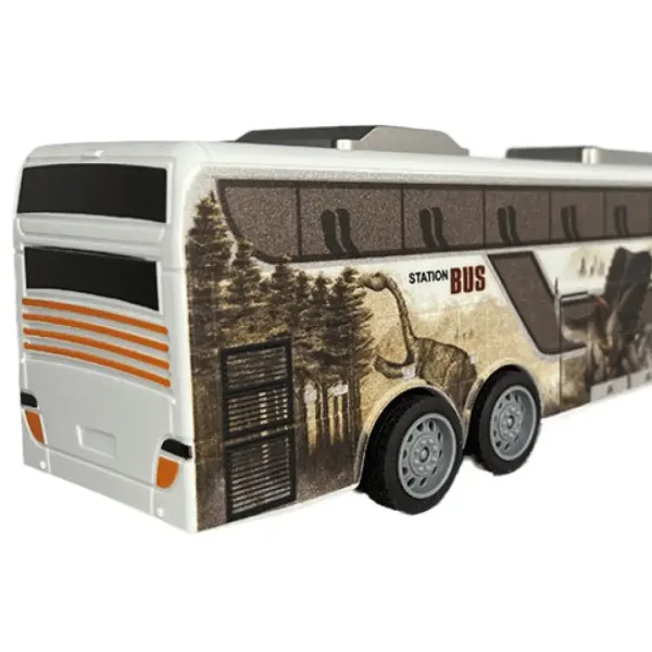 RC ferngesteuerter Jurassic City Bus mit Licht 27MHz 1/32 Maßstab 25cm Bild 3