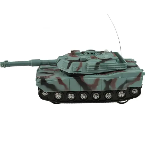 RC ferngesteuerter M1 Abrams Panzer mit Tarnmuster, Licht und Sound, Maßstab 1/32, 22 cm Bild 2