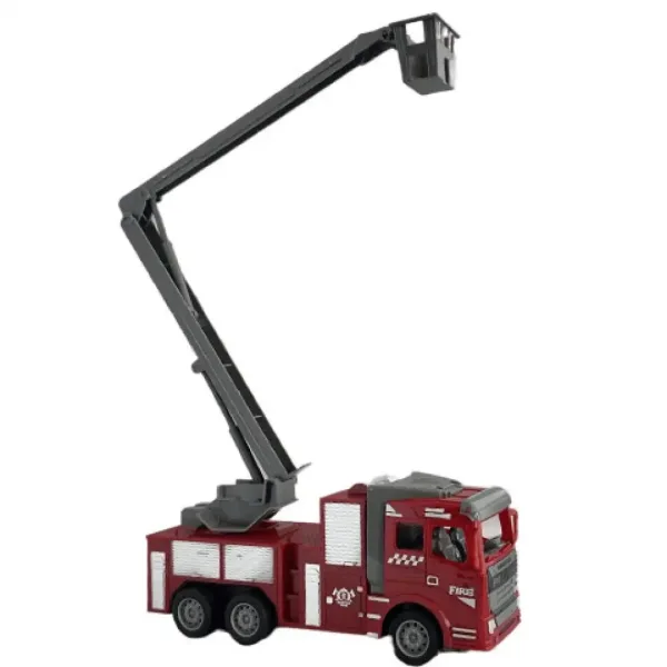 RC ferngesteuertes Hubarbeitsbühnen-Feuerwehrauto im Maßstab 1/30, 22 cm Bild 3