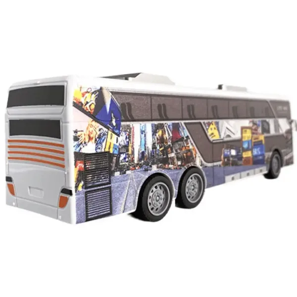 RC-Fernsteuerung Reisebus mit Licht 27MHz 1/32 Maßstab 25cm Bild 3