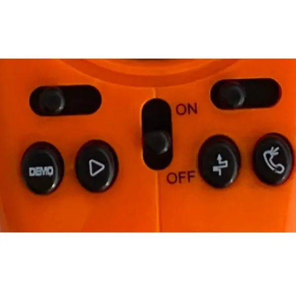 Interaktiver RC-TalkBot-Roboter mit Walkie-Talkie-Betriebsmodus in Orange, 2,4 GHz Bild 5