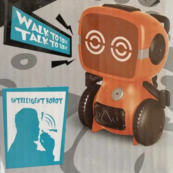 Interaktiver RC-TalkBot-Roboter mit Walkie-Talkie-Betriebsmodus in Orange, 2,4 GHz Bild 9