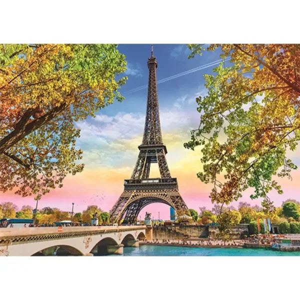 Romantisches Paris 500-teiliges Puzzle - Trefl Bild 2