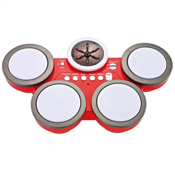 Rotes Spielwürfel-Set, 4-teilig, 40x24x7,5 cm Bild 2