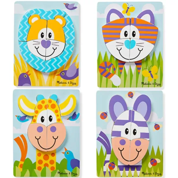 Safari-Riesenpuzzle aus Holz - Melissa & Doug Bild 2