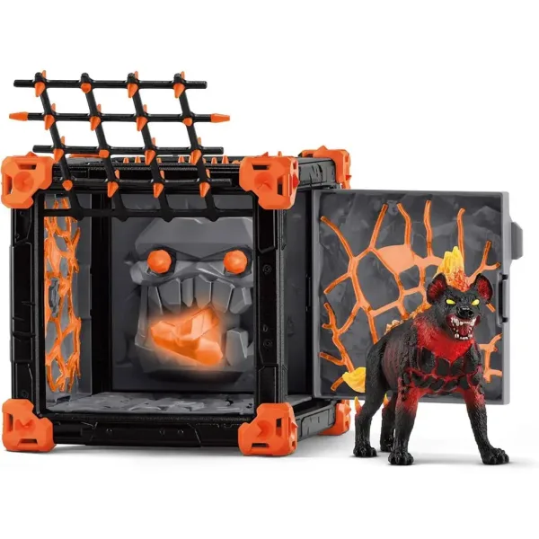 Schleich: Battlecave Lava Hyänen Set (42674) Bild 2