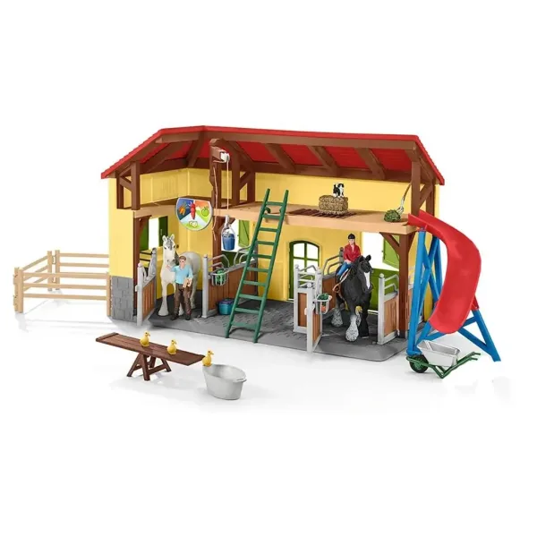 Schleich Farm World – Pferdestall Spielset (42485) Bild 2