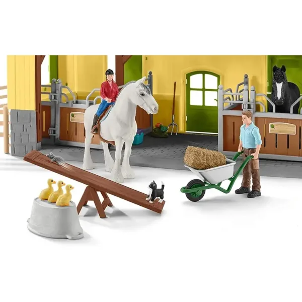 Schleich Farm World – Pferdestall Spielset (42485) Bild 4