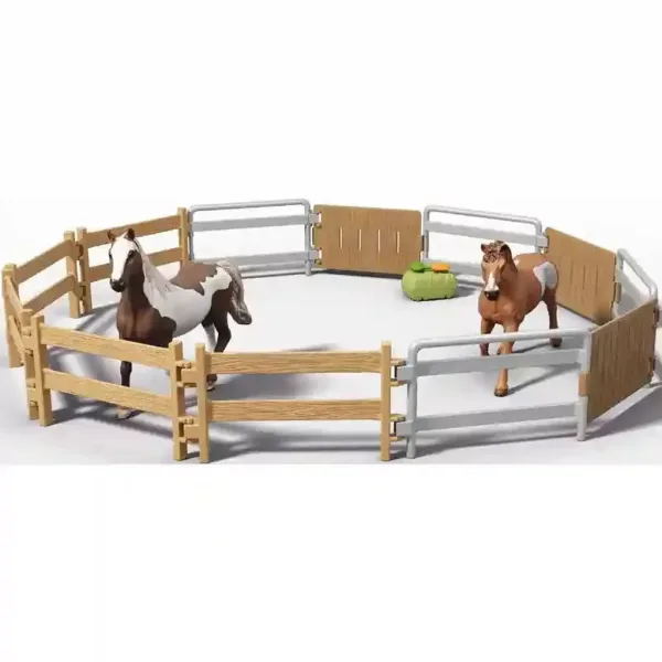 Schleich: Pferdetransporter mit Geländewagen und Pferden (42705) Bild 10