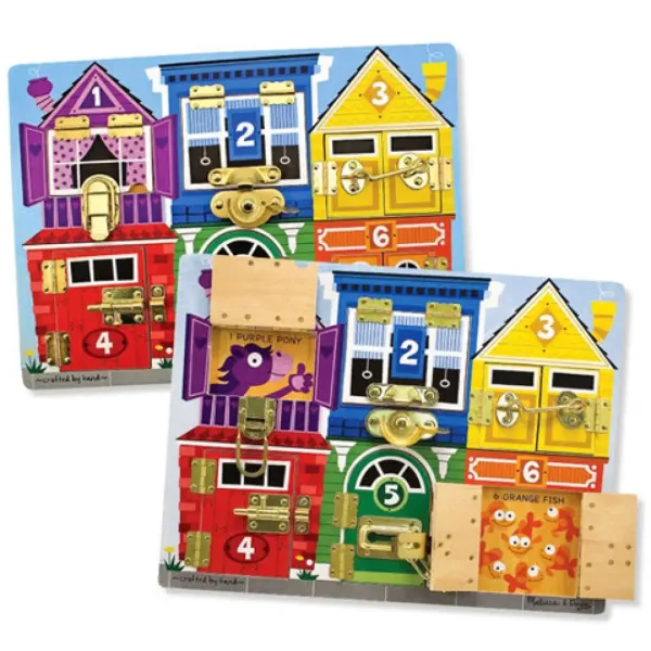 Schlösser und Riegel Geschicklichkeitsspielzeug - Melissa & Doug Bild 2