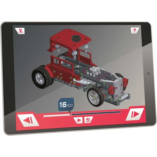 Science & Play: Flame Hot Road Auto Spielset - Clementoni Bild 4
