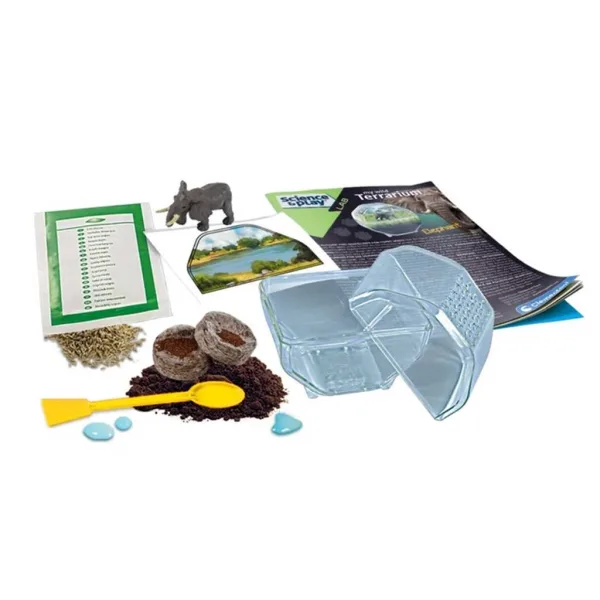 Science & Play: Mini-Elefanten-Terrarium-Spielset - Clementoni Bild 3