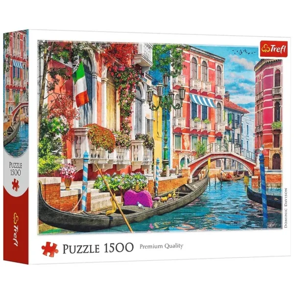 Sommernachmittag in Venedig - 1500 Teile Puzzle - Trefl Bild 1