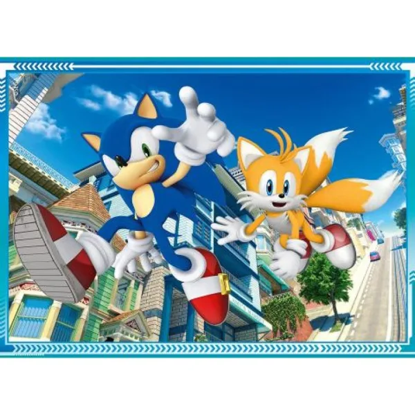 Sonic 4-in-1 Puzzle - Clementoni Bild 3