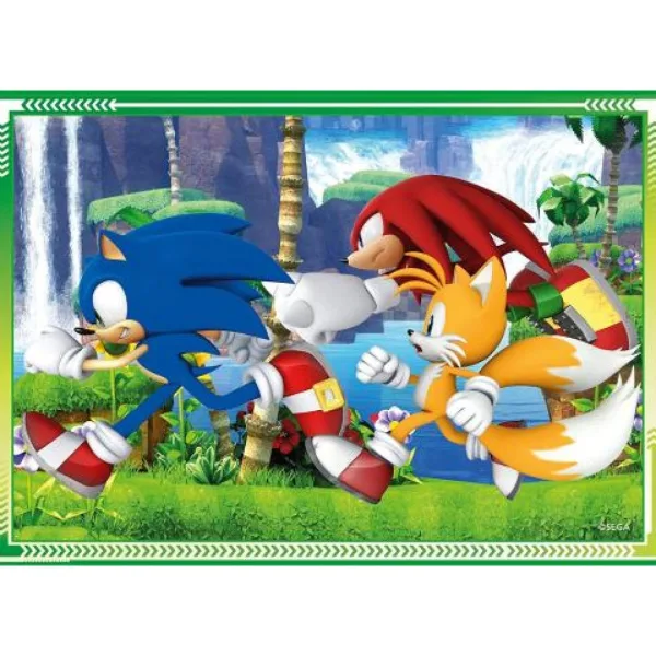 Sonic 4-in-1 Puzzle - Clementoni Bild 4