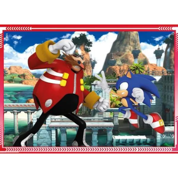 Sonic 4-in-1 Puzzle - Clementoni Bild 5