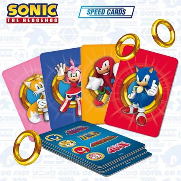 Sonic Speedy Kartenspiel Bild 2