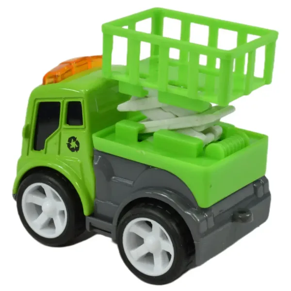 Speed Racer: Schwungrad-Müllwagen in verschiedenen Ausführungen 6cm 1 Stück Bild 4