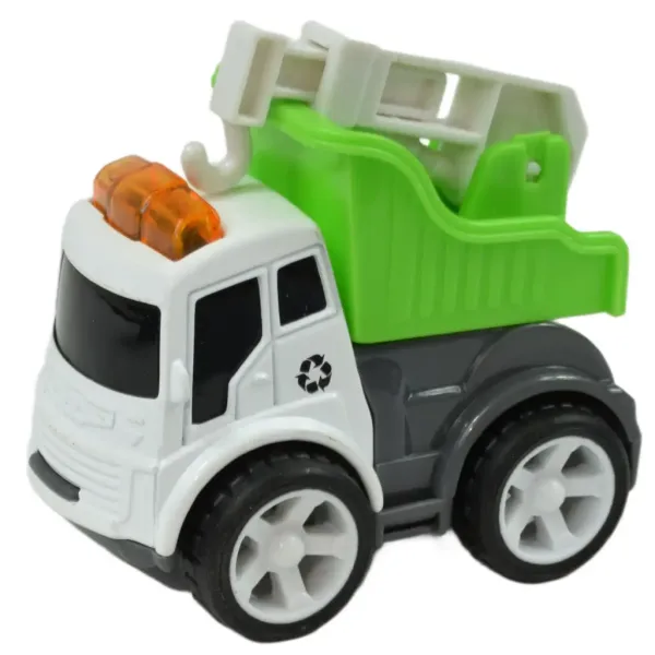 Speed Racer: Schwungrad-Müllwagen in verschiedenen Ausführungen 6cm 1 Stück Bild 5