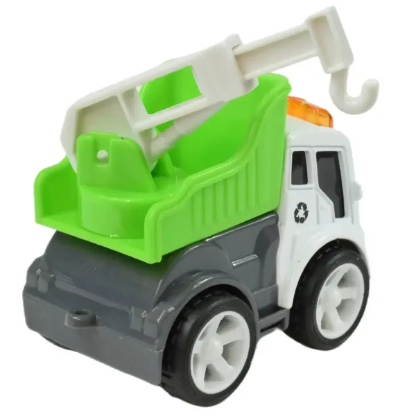 Speed Racer: Schwungrad-Müllwagen in verschiedenen Ausführungen 6cm 1 Stück Bild 6