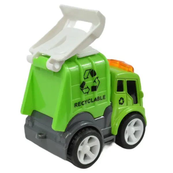 Speed Racer: Schwungrad-Müllwagen in verschiedenen Ausführungen 6cm 1 Stück Bild 8