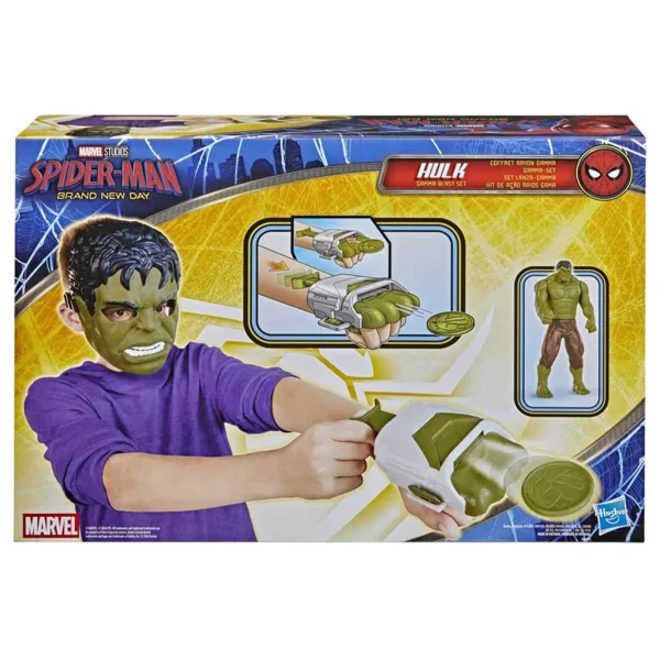 Spider-Man: Brandneuer Tag: Hulk Gamma Blast Set – Hasbro Bild 2